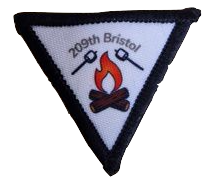 209th Bristol Necker Badge