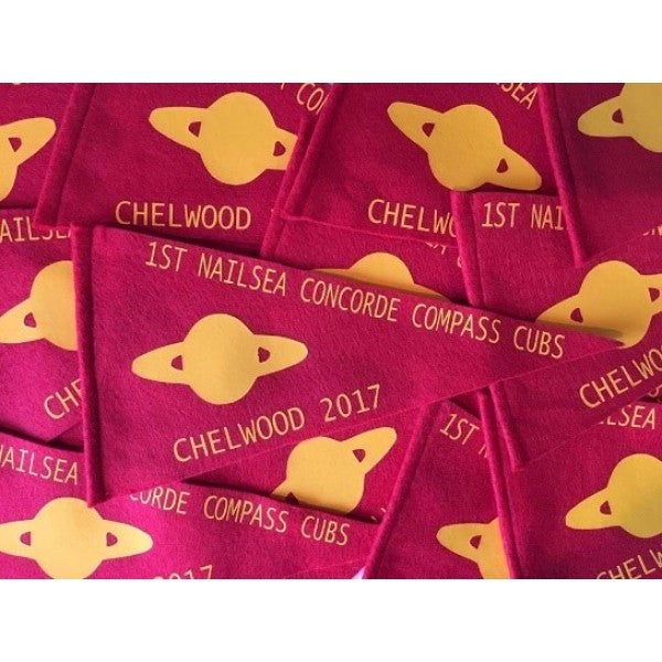 Custom Pennant- Single Colour