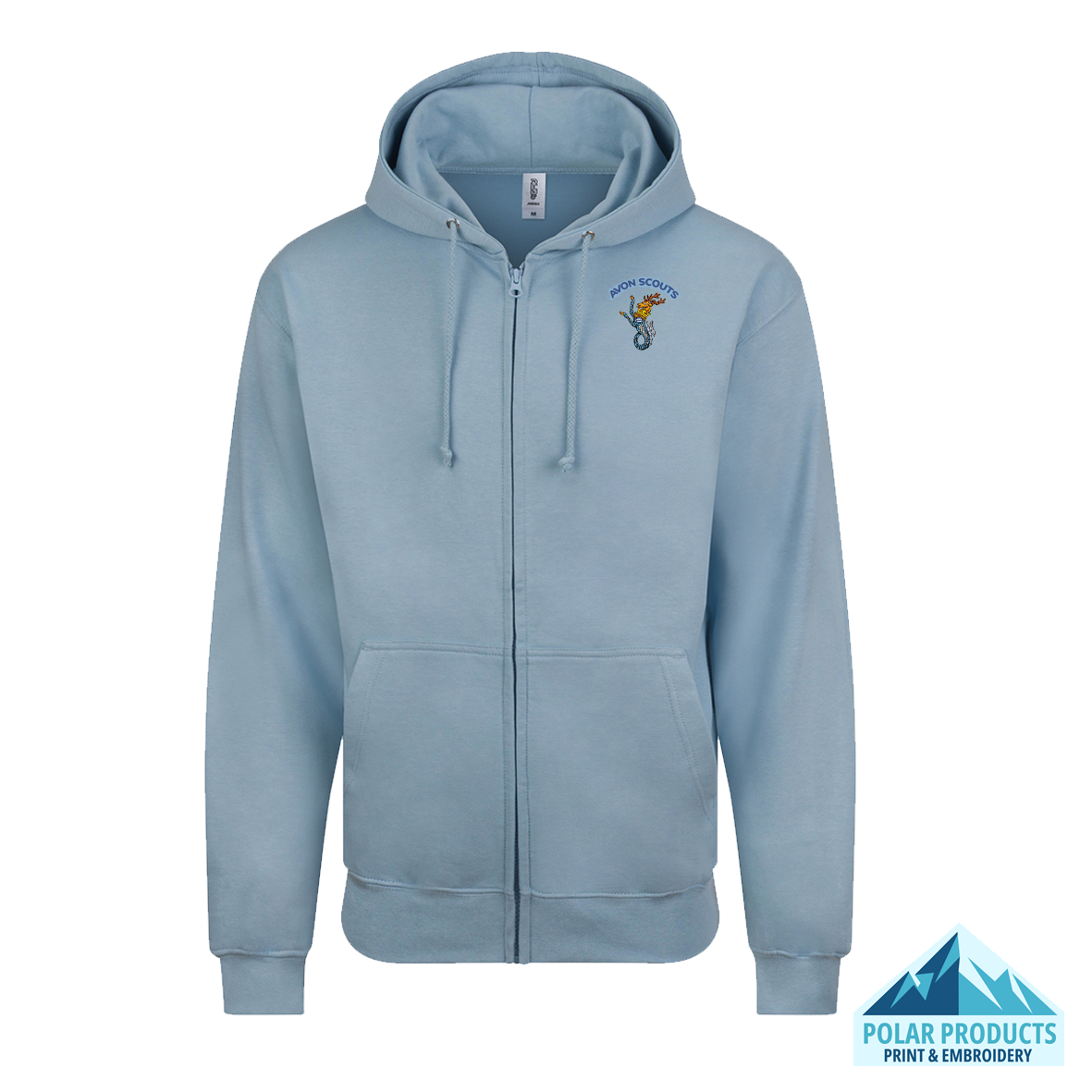 Avon Scouts Zipped Hoodie