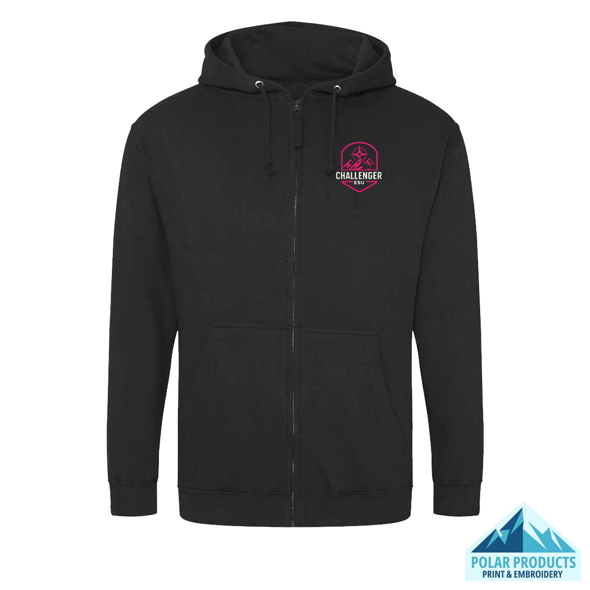 Challenger Explorers Zipped Hoodie