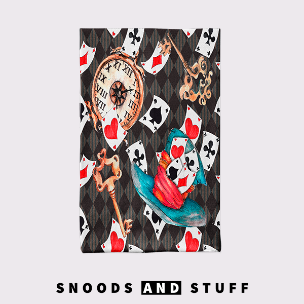 Keys, Cards and Clocks Snood