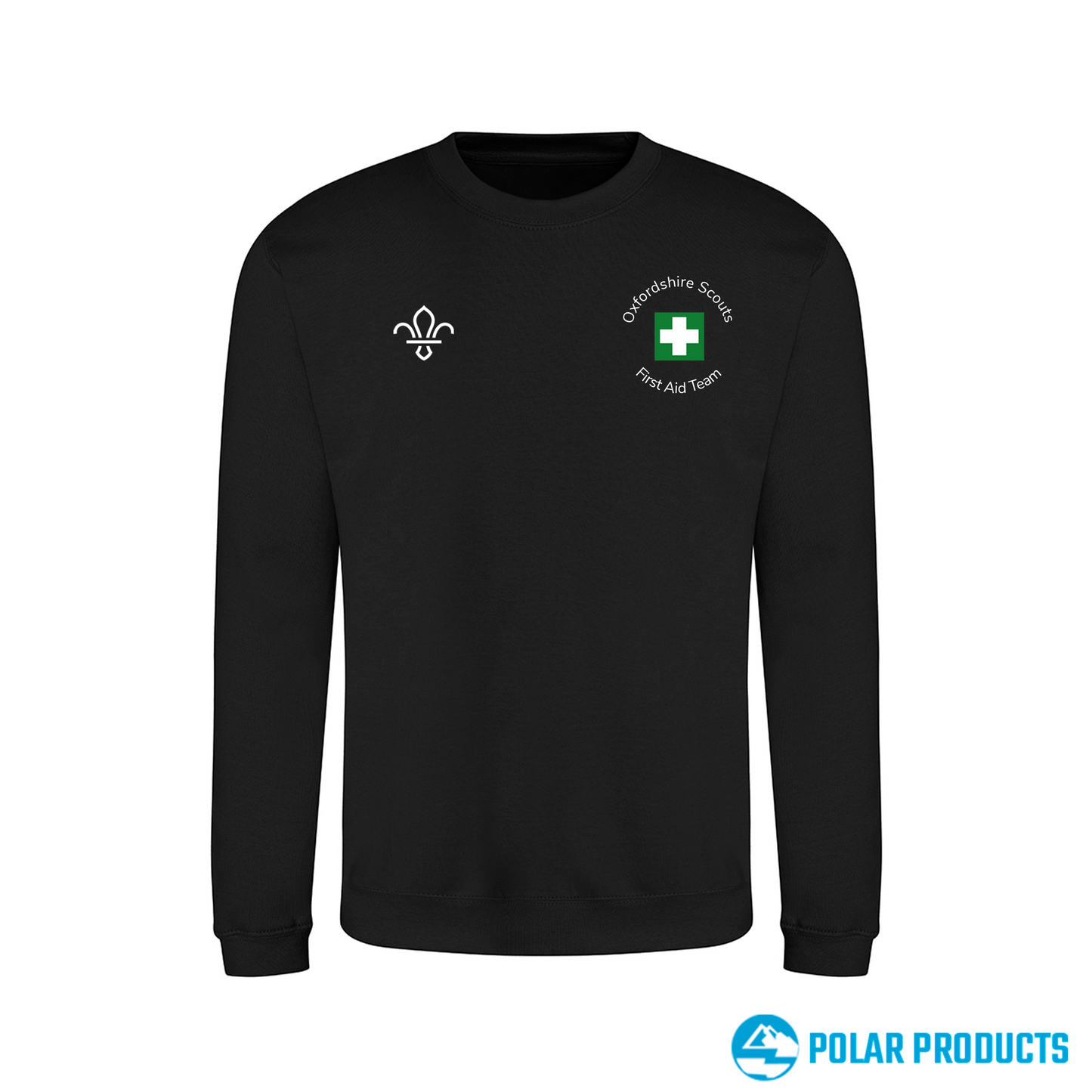 Oxfordshire Scouts First Aid Team Sweatshirt