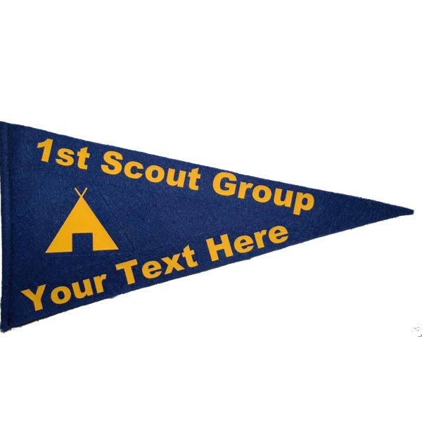 Custom Pennant- Single Colour