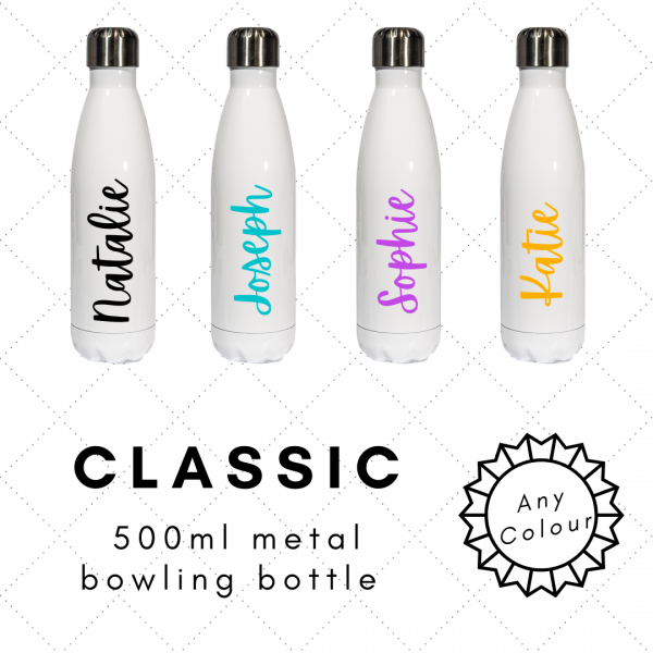 Personalised Name Bowling Bottle